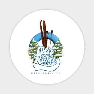 Otis Ridge Massachusetts ski logo Magnet